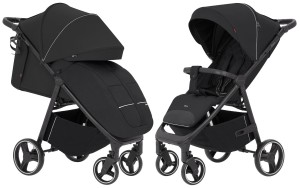 Коляска прогулочная Carrello Bravo CRL-8512 Pure Black