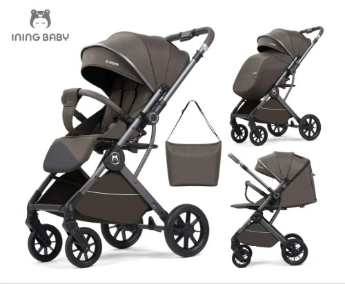 Коляска прогулочная Ining Baby K103 PRO brown