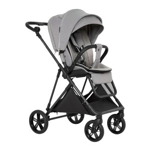 Коляска прогулочная Pituso Carbon RX Horizon Grey/ carbon PU