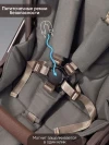 Коляска 2 в 1 Amarobaby Motus Premium Ecco Exclusive Экокожа серый