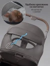 Коляска 2 в 1 Amarobaby Motus Premium Ecco Exclusive Экокожа серый