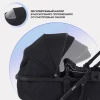 Коляска-трансформер Rant Basic Pulsar Plus RA169 2 в 1 Black