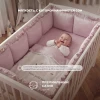 Комплект 6пр д/прямоугольной кровати RANT Home Koala Dream сатин, розовый, арт. 6/3-026