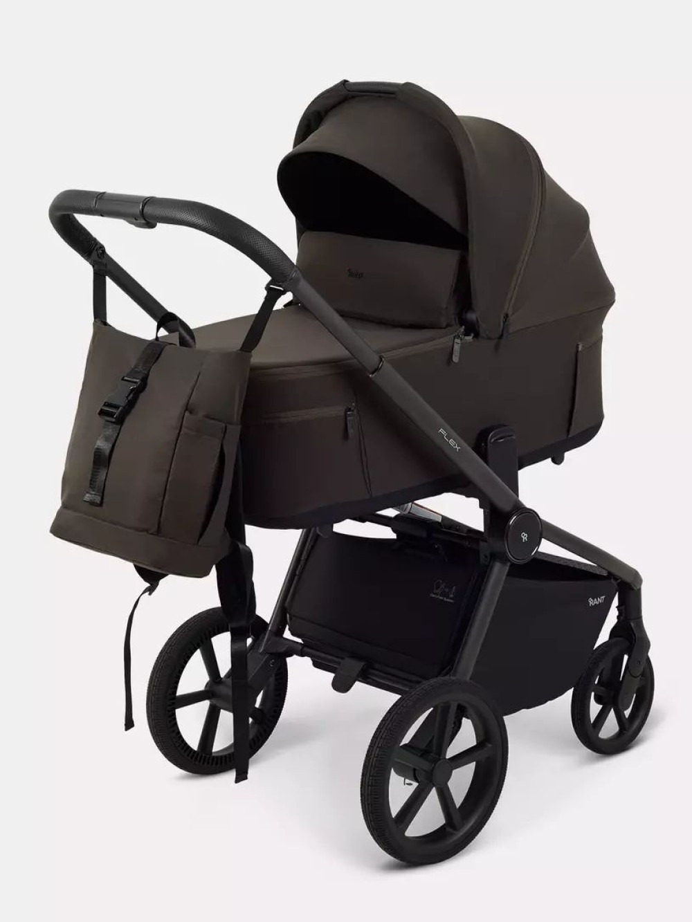 Коляска 2 в 1 Rant Flex Forma RA124 Shine Brown