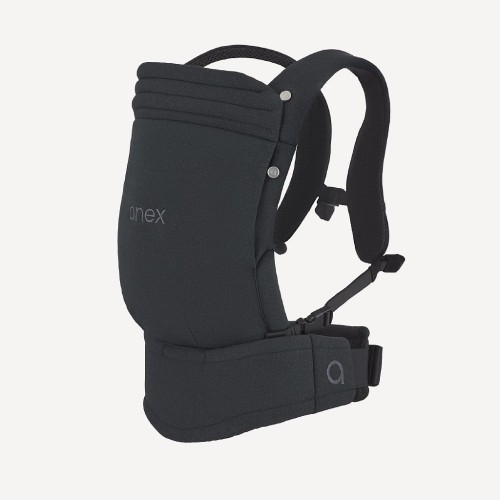 Рюкзак-переноска для ребенка T.M. ANEX Lownight (WH-01) black - фото 1