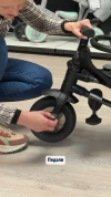 Велоколяска QPlay Nova Plus Carbon fiber Black