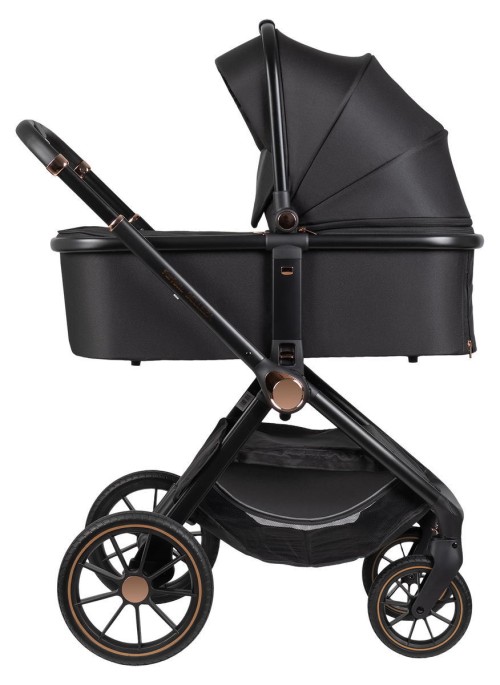 Коляска 3 в 1 Farfello Belleza Golden black