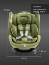 Автокресло Happy Baby Oxis 0/1/2/3 (0-36кг) green