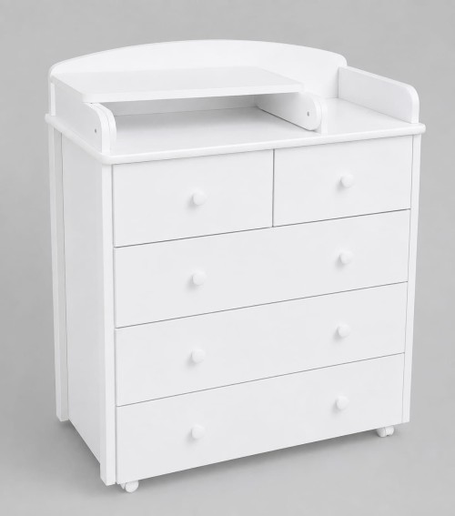 Комод Азбука Кроваток Marco 800/5 белый/белый