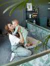 Манеж-барьер для кровати Amarobaby Safety of dreams 160 см бежевый