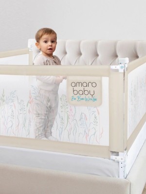 Манеж-барьер для кровати Amarobaby Safety of dreams 160 см бежевый