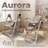 Стул-электрокачели для кормления Bubago Aurora BG 198-2 Бежевый
