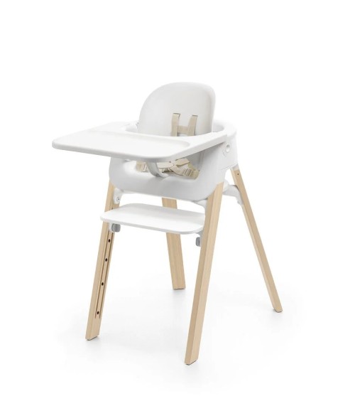 Стул для кормления Stokke Steps Белый/Натуральный