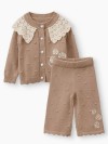 Костюм Happy Baby (кардиган и брюки) (кремовый / cream, 80–86, 88351-0)