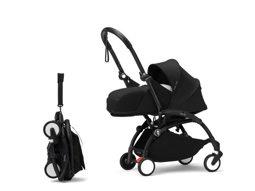 Люлька для коляски Stokke Yoyo мягкая Black