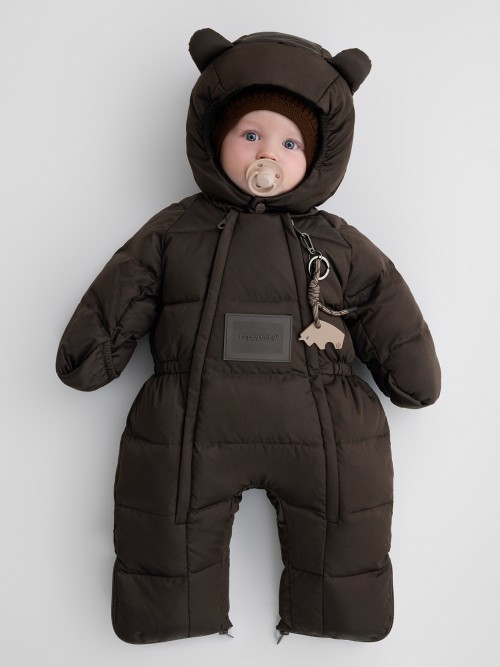 Комбинезон Happy Baby (dark brown, 56–62, 89145-0)