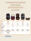 Автокресло Zlatek Atlantic ZL513 Lux 1/2/3 (9-36 кг) серый